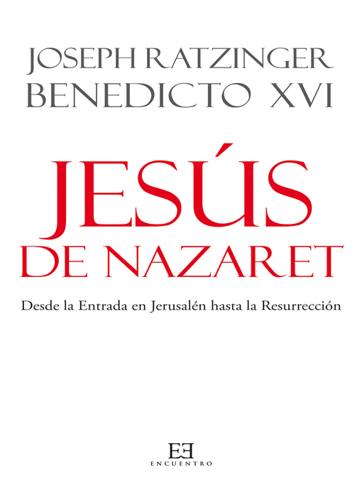 Cover image for Jesús de Nazaret